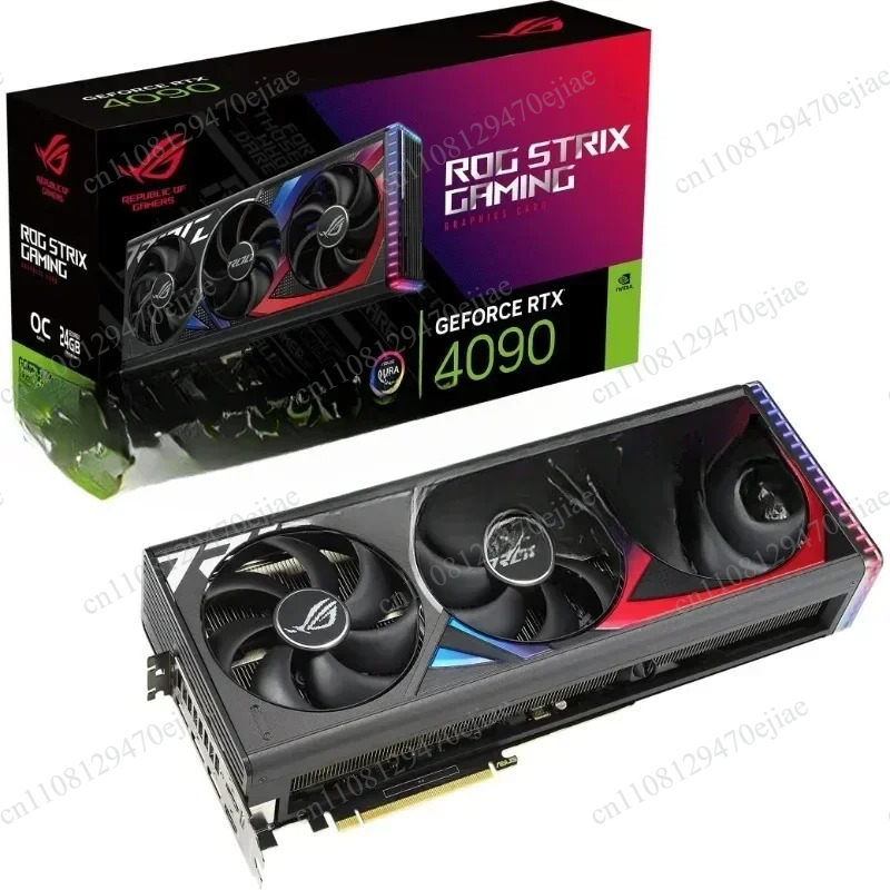 Graphics Card 24Gb Gddr6X - Genuine ASUS ROG Strix RTX 4090