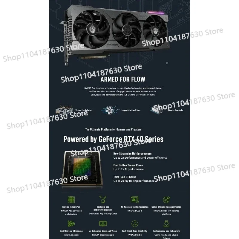 4090 Graphics ROG STRIX RTX409 - огляд і ціна Graphics Card 24Gb Gddr6X