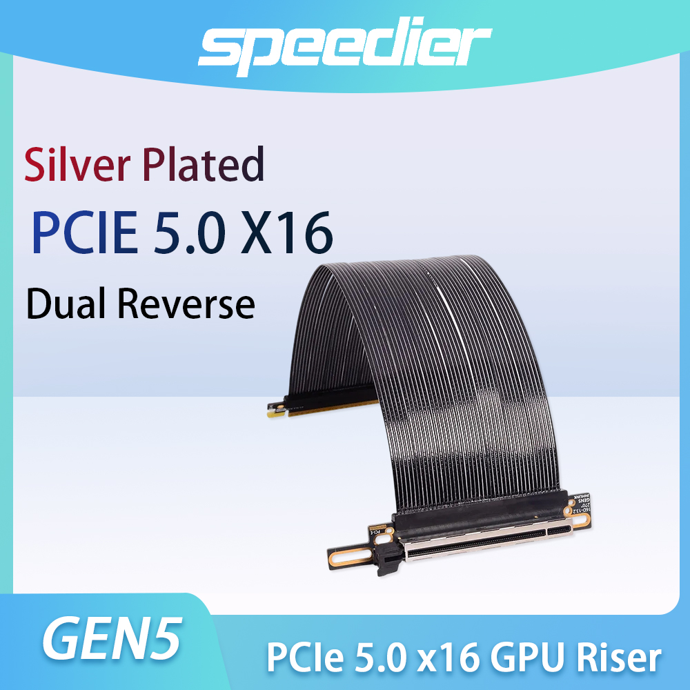 PCIe 5.0 x16 Dual Reverse GPU  - огляд і ціна Pcie 5.0 Gpu Riser Cable
