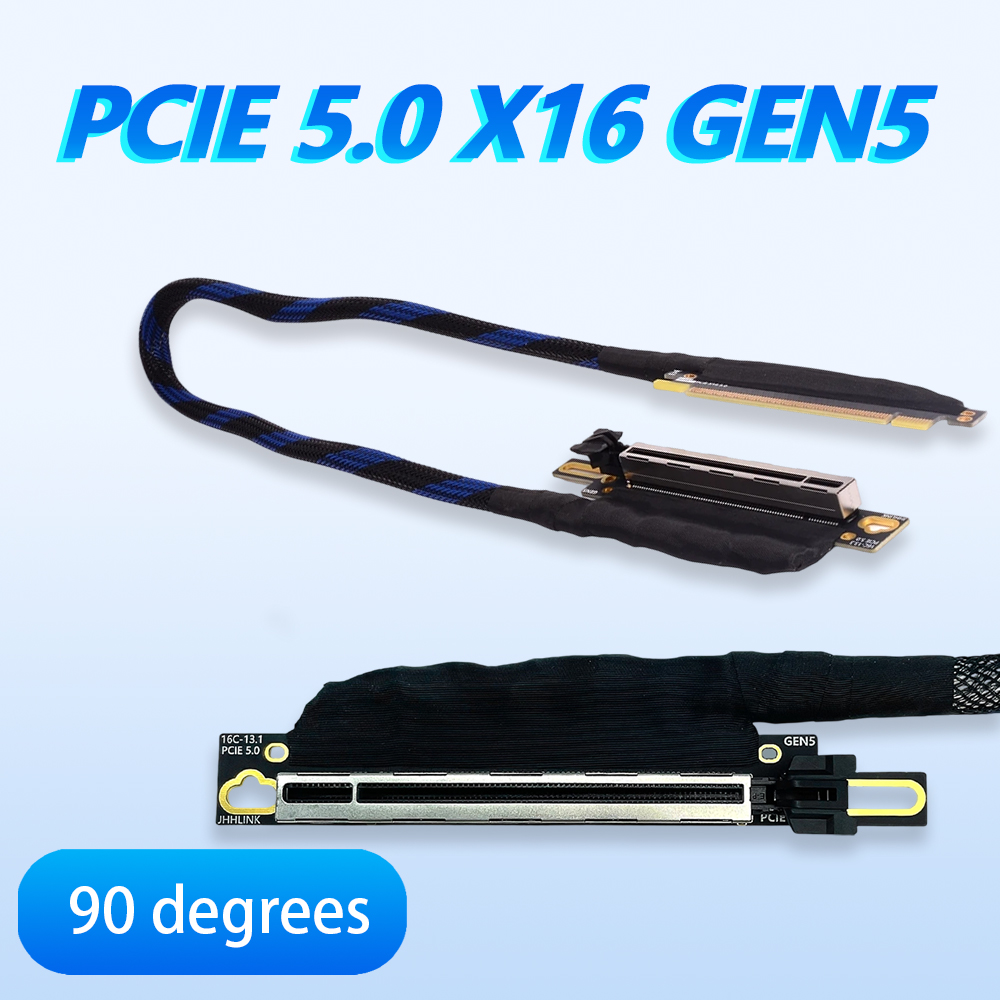 GEN5 Riser Cable  PCI E 5.0 X1 - огляд і ціна Pcie 5.0 Gpu Riser Cable
