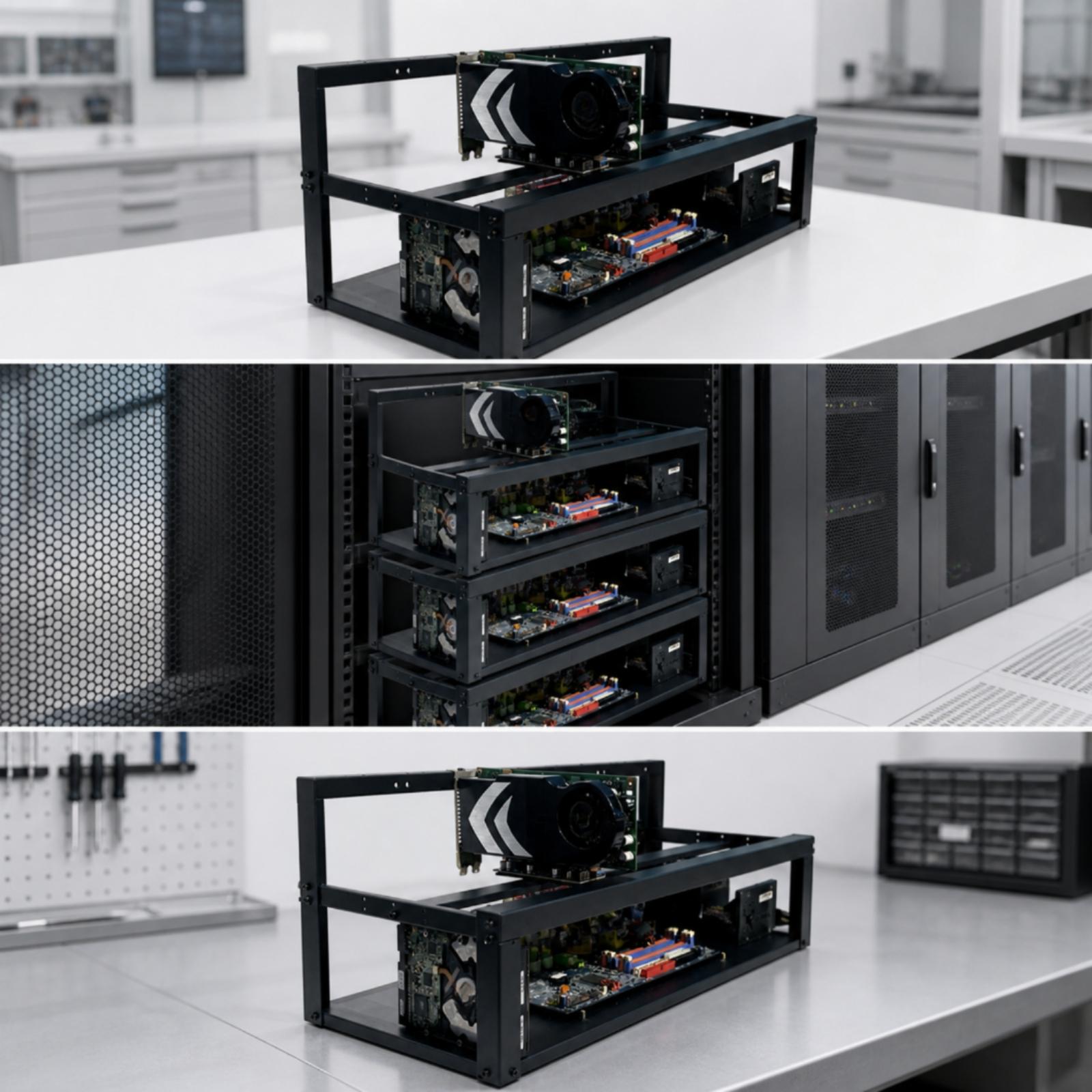 Open Frame GPU Mining Rig Stan - огляд і ціна Gpu Mining Rig Frame 8 Gpu